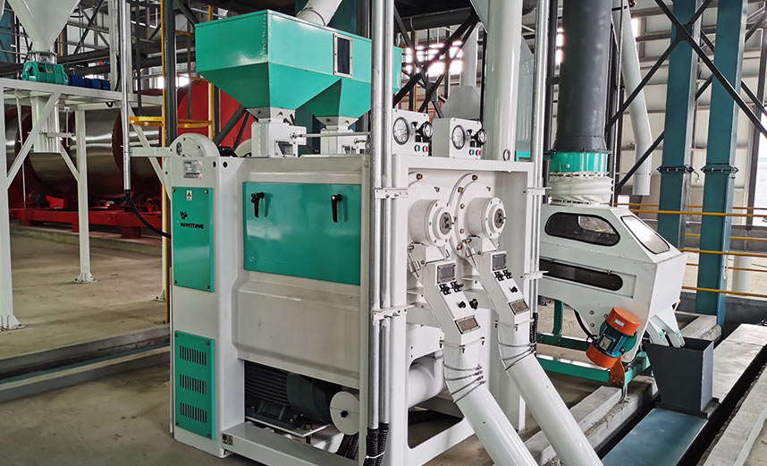 玉米脫皮制糝機